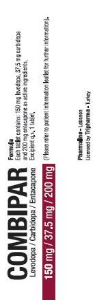 Combipar 150/37.5/200mg